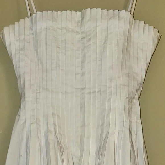 NEW STAUD mini bella dress in white - Picture 5 of 13